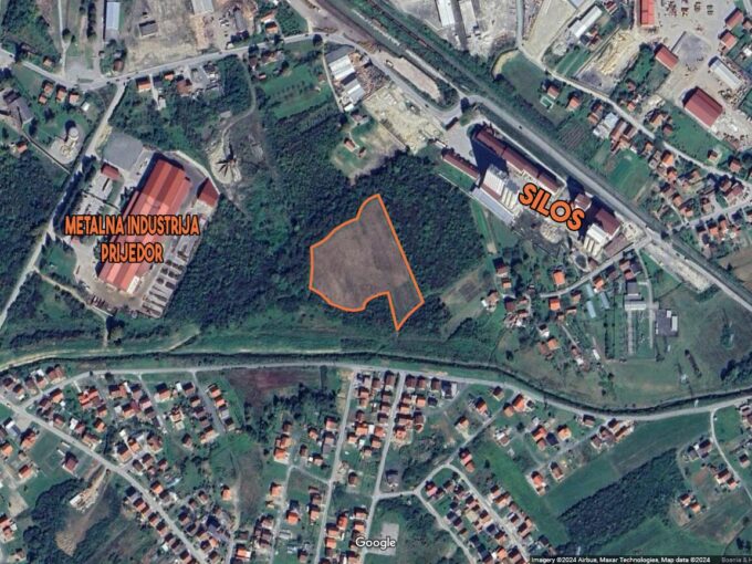 plac silos satelit