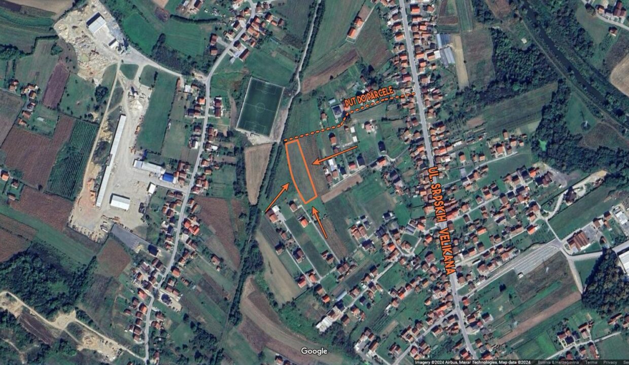 satelit gomjenica njiva